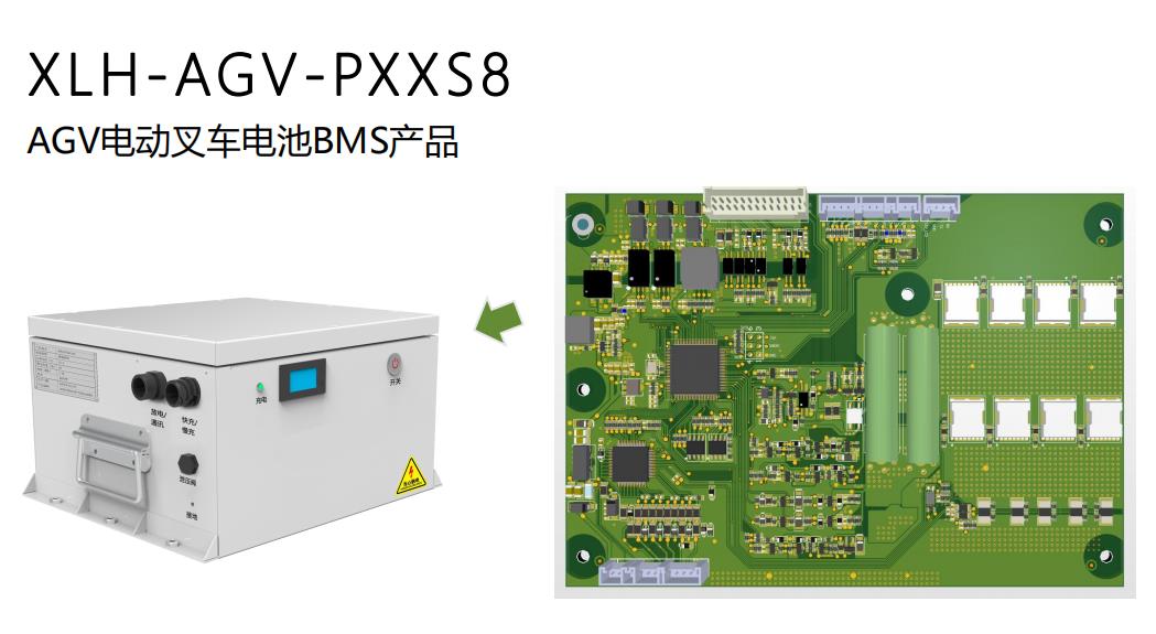 新鋰航AGV電池BMS板